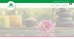 Desktop Screenshot of healingspamassage.com